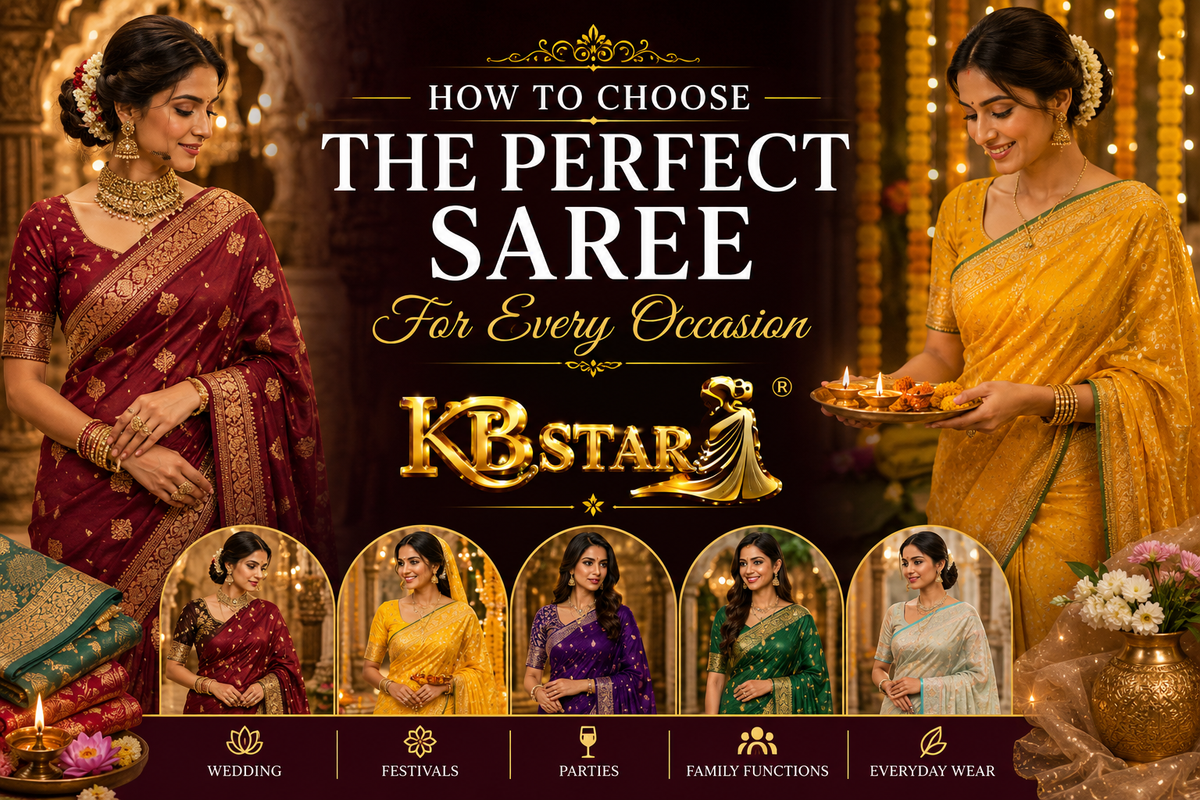 How to Choose the Perfect Saree for Every Occasion