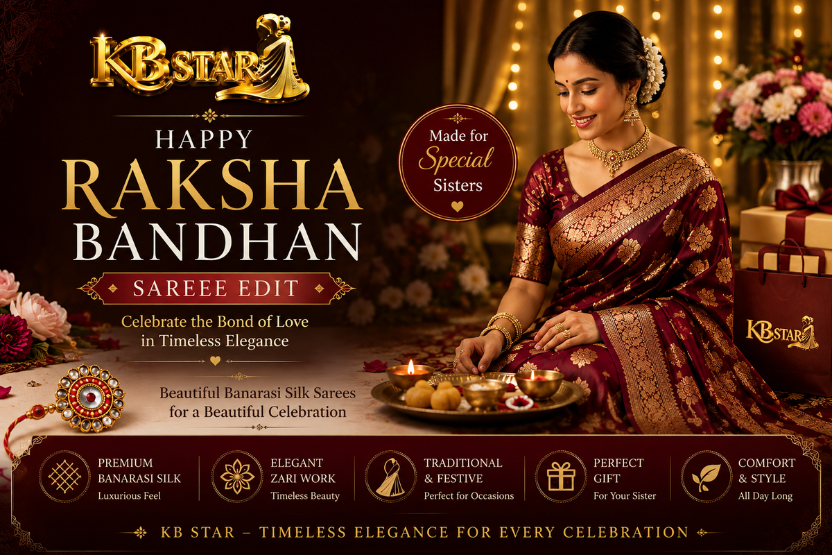 Best Banarasi Silk Sarees for Raksha Bandhan: Elegant Festive Looks for Sisters